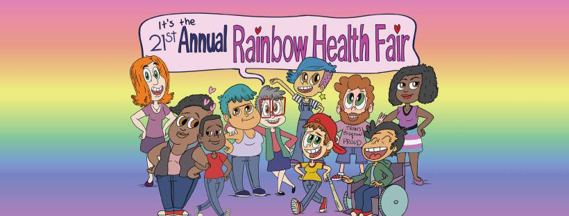 Rainbow Health Fair Header