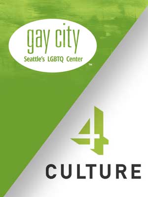 gay city and 4culture logos