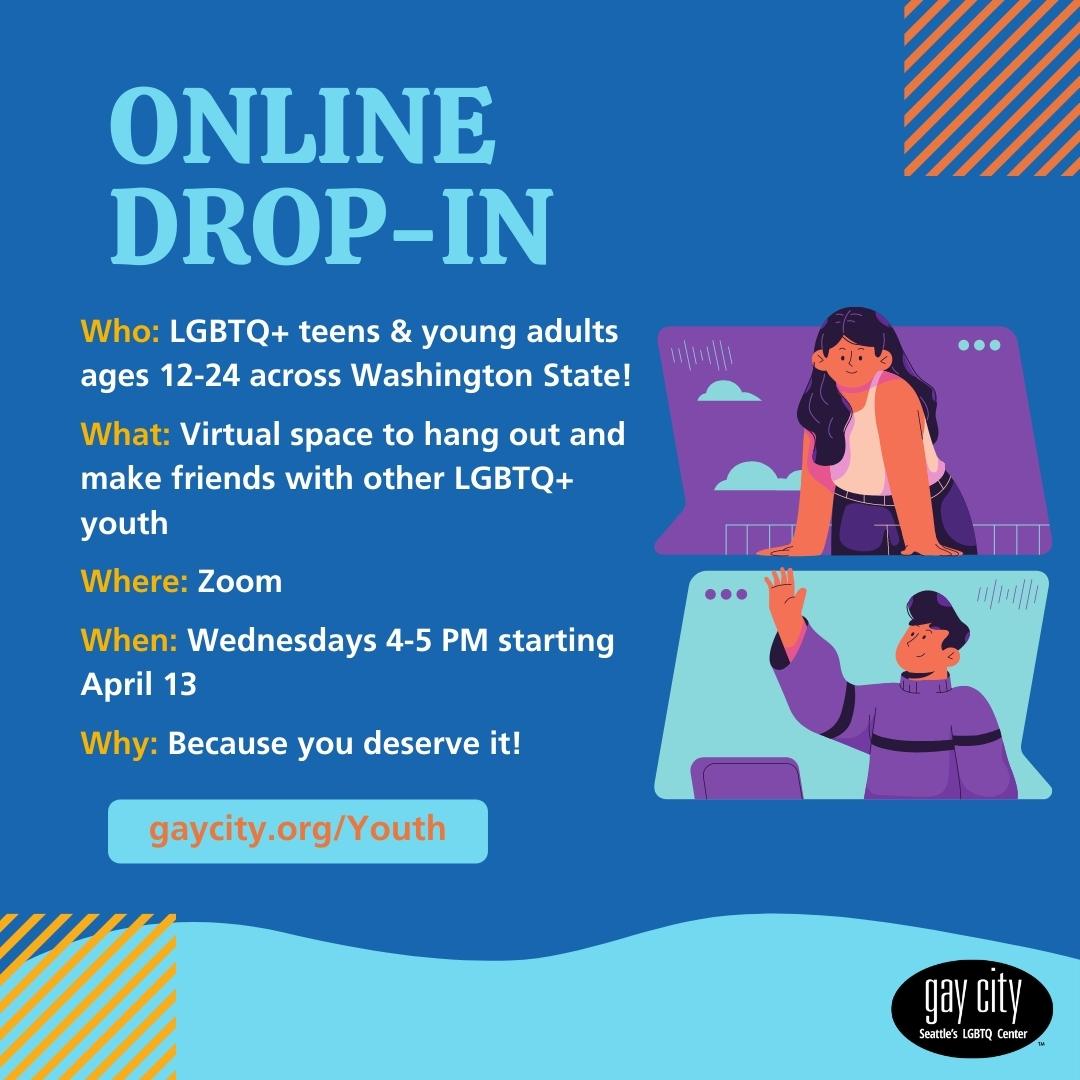 Join the Youth Discord Server - Gay City: Seattle's LGBTQ Center