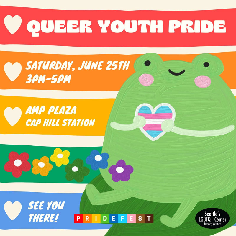 Queer Youth Pride 2022 flyer
