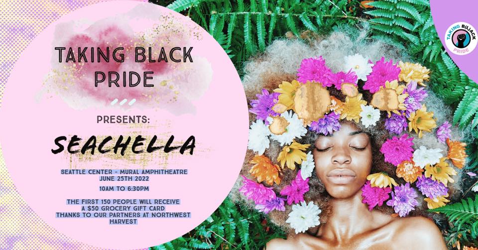 Taking Black Pride flyer