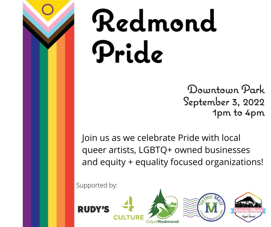 Redmond Pride Gay City Seattle's LGBTQ Center