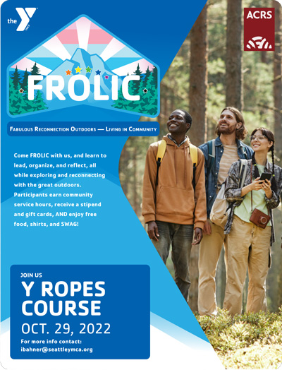 FROLIC YMCA ropes course flyer